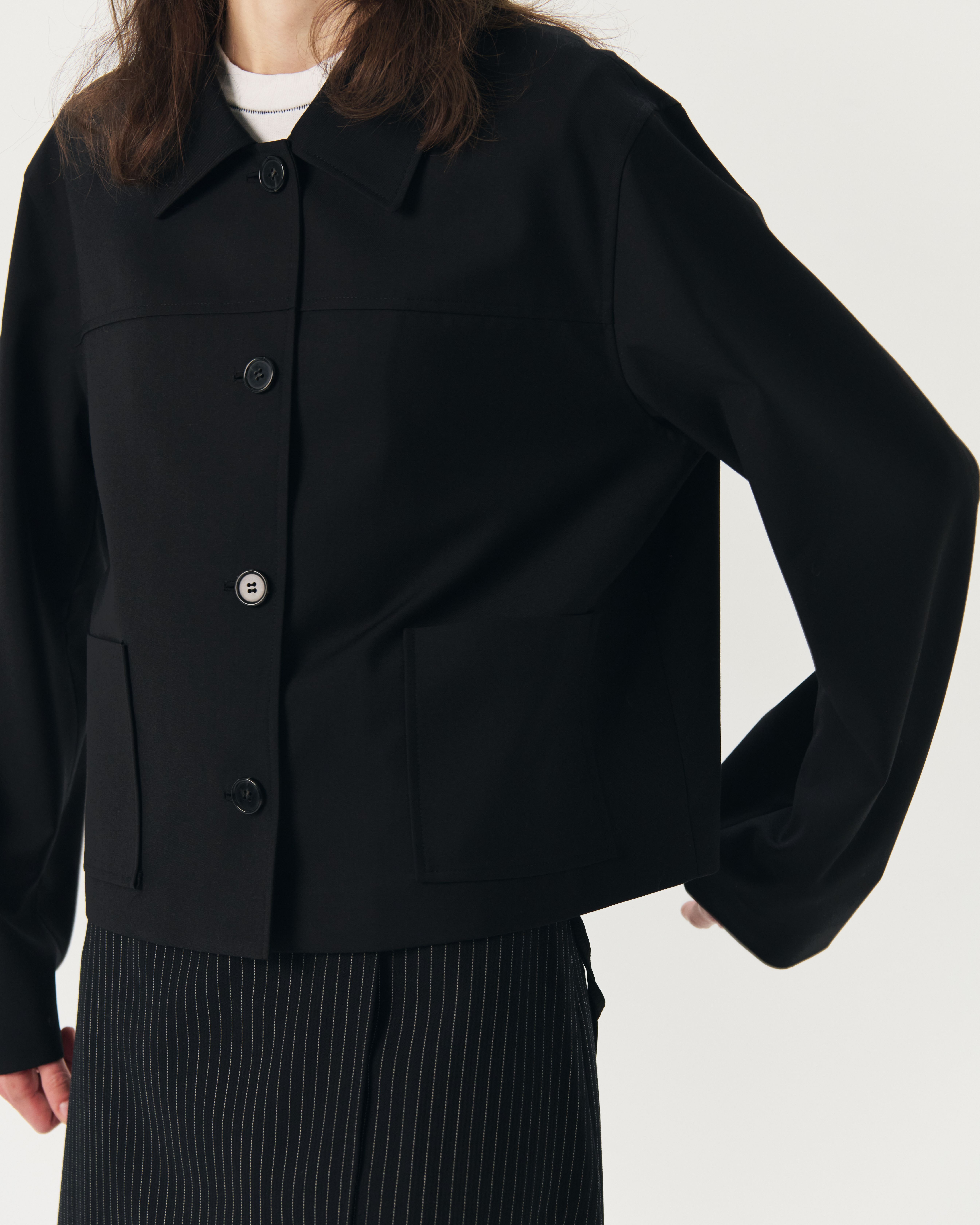 4 BUTTON JACKET, BLACK - 감도 깊은 취향 셀렉트샵 29CM