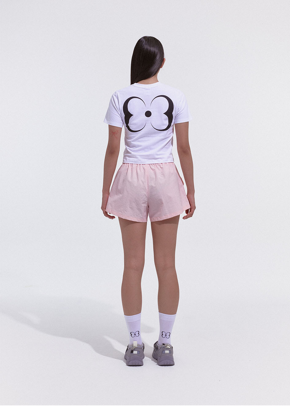 韓国人気ファッション[PAKUA] PAKUA SPORTS SHORTS PAKUA] / ☆ PAKUA SPORTS SHORTS / GREY (PAKUA/ショートパンツ