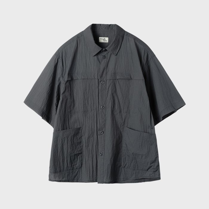 Layer Half Shirt Jacket Blue Grey - 감도 깊은 취향 셀렉트샵 29CM