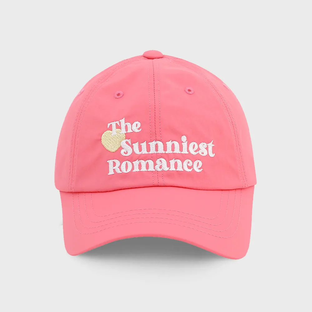 sunniest-heart-nylon-ball-cap-pink-29cm