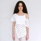 PUNCHED SLOUCHY JERSEY SET (IVORY)