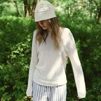 paper wholegarment knit (cream)