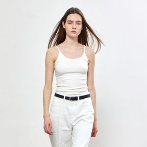 KIN OBLIQUE-NECK SLEEVELESS - 감도 깊은 취향 셀렉트샵 29CM