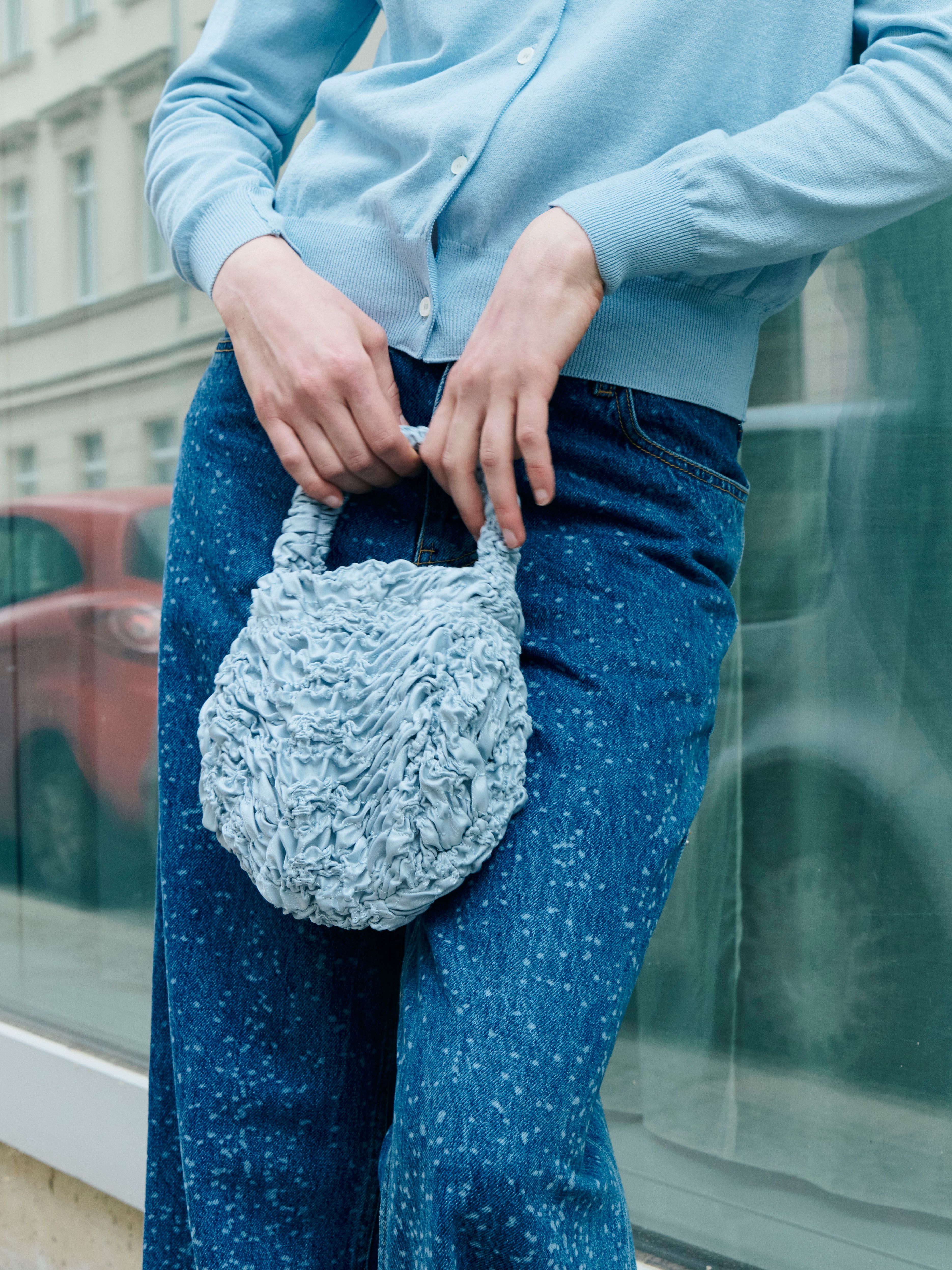WRINKLE PUMPKIN HANDLE BAG (3色) [韓国29CM限定アイテム] WRINKLE PUMPKIN HANDLE BAG (3色) [韓国29CM限定アイテム