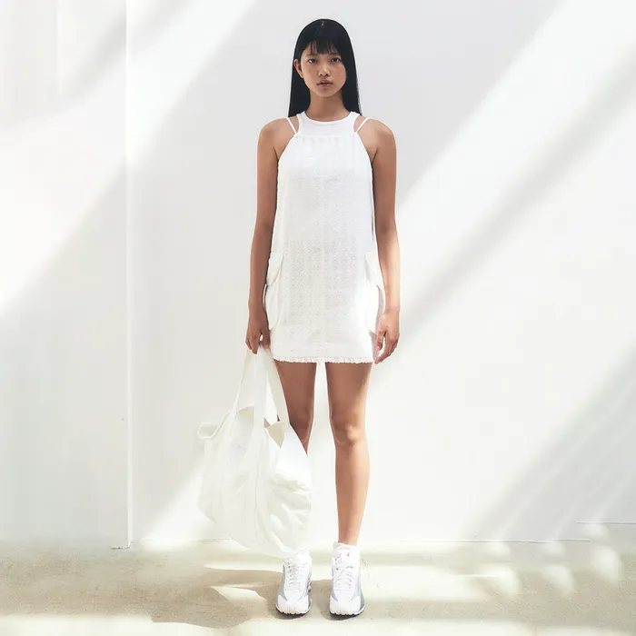 RUSSELL LACE ONE-PIECE (WHITE) - 감도 깊은 취향 셀렉트샵 29CM