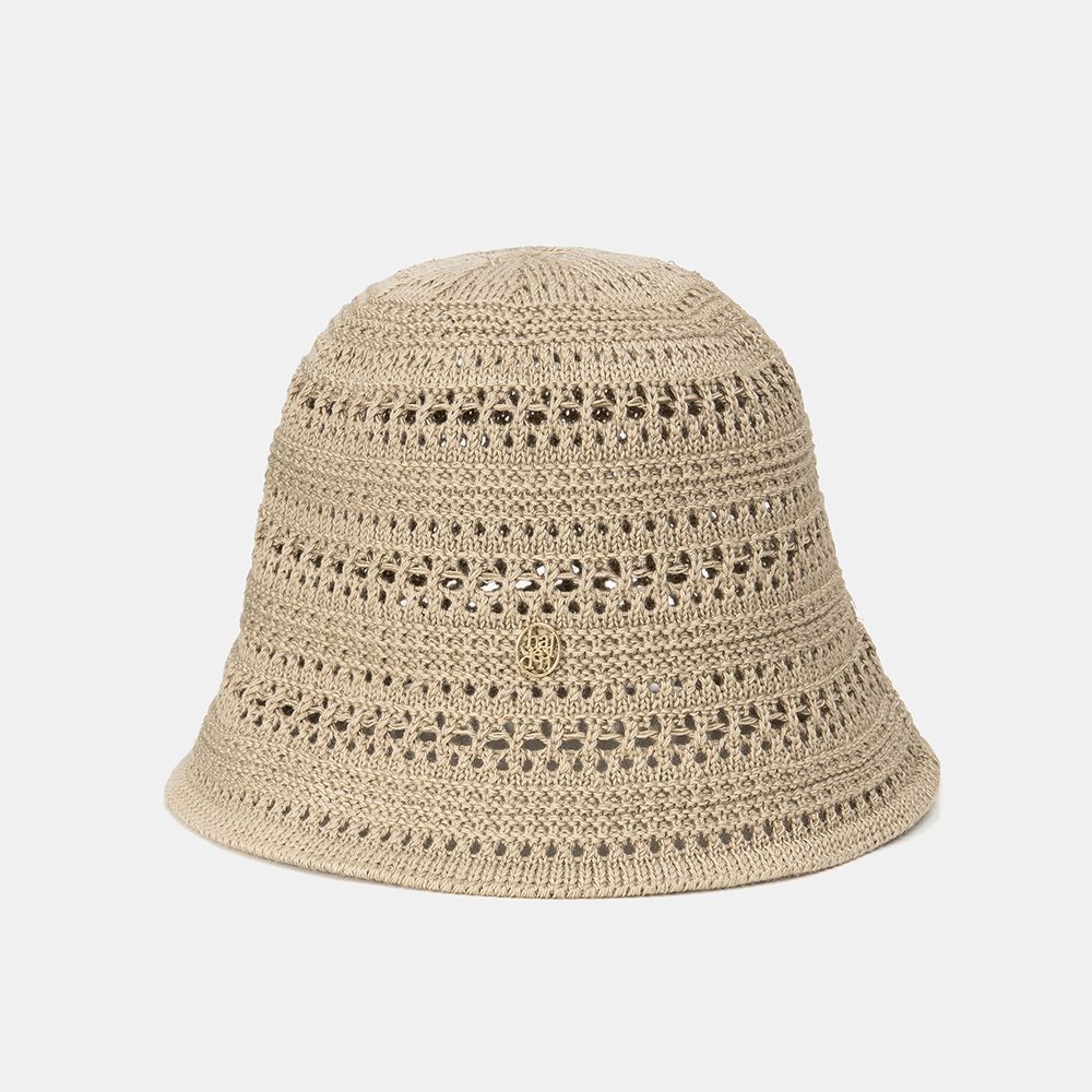 logo pendant punching bucket hat (C049_beige) - 감도 깊은 취향 셀렉트샵 29CM