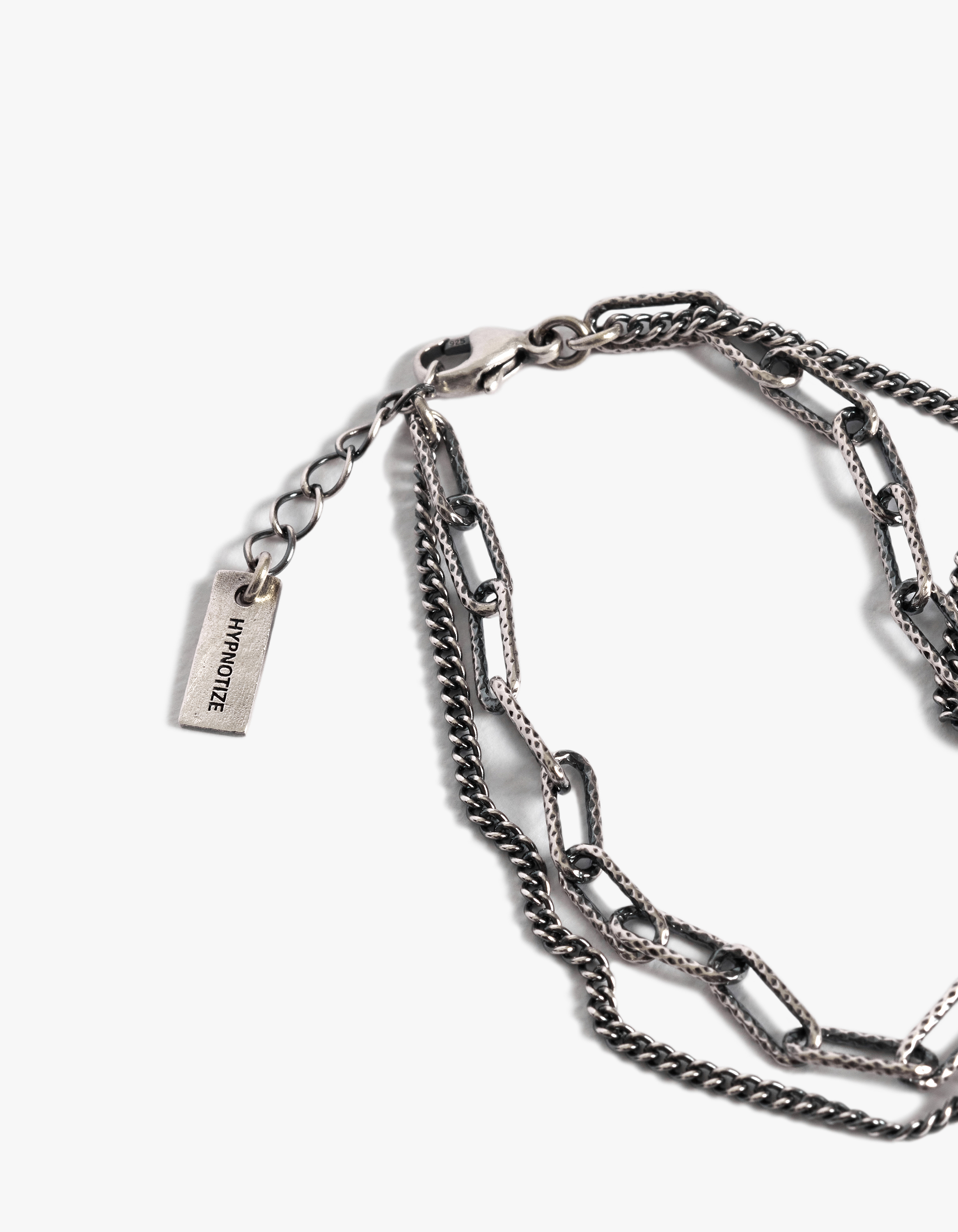 【HYPNOTIZE】KAREN SILVER MACRAME BRACELET▲TXT着用 HYPNOTIZE】KAREN SILVER MACRAME BRACELET△TXT着用