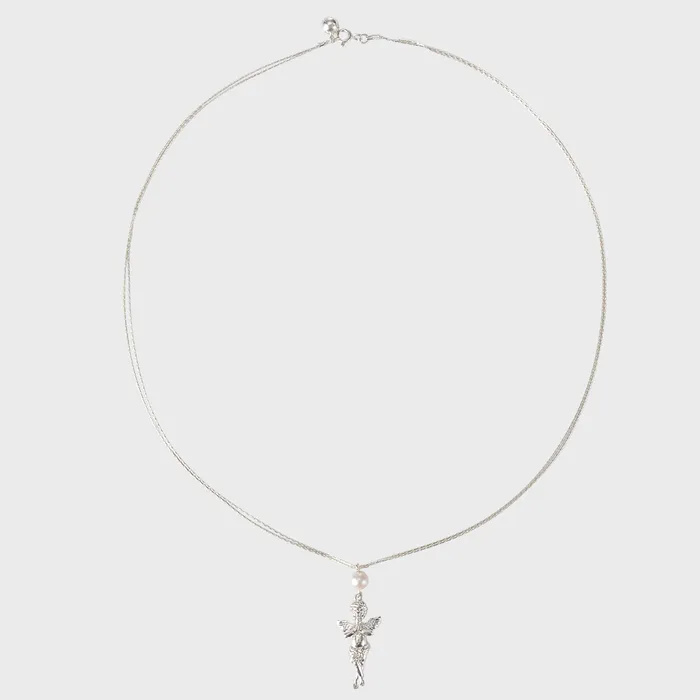 big pearl cupid necklace - 감도 깊은 취향 셀렉트샵 29CM