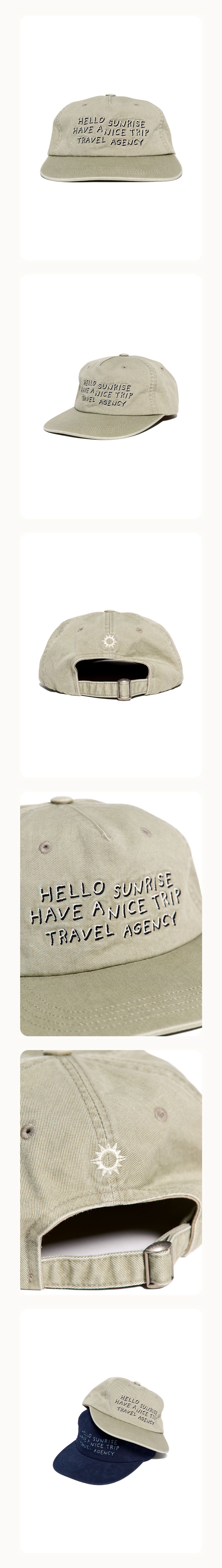 HELLO■Washed Doodle Typo 5Panel Cap_Khaki ■送料込 Washed Doodle Typo 5Panel Cap_Khaki - 감도 깊은 취향 셀렉트
