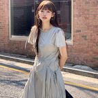 24 Summer_ Ice Cement String Dress