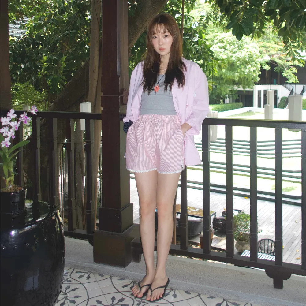 Big Bermuda Pants Melange Grey - 감도 깊은 취향 셀렉트샵 29CM