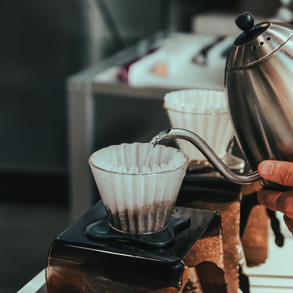 하리오 V60 원푸어 레시피
