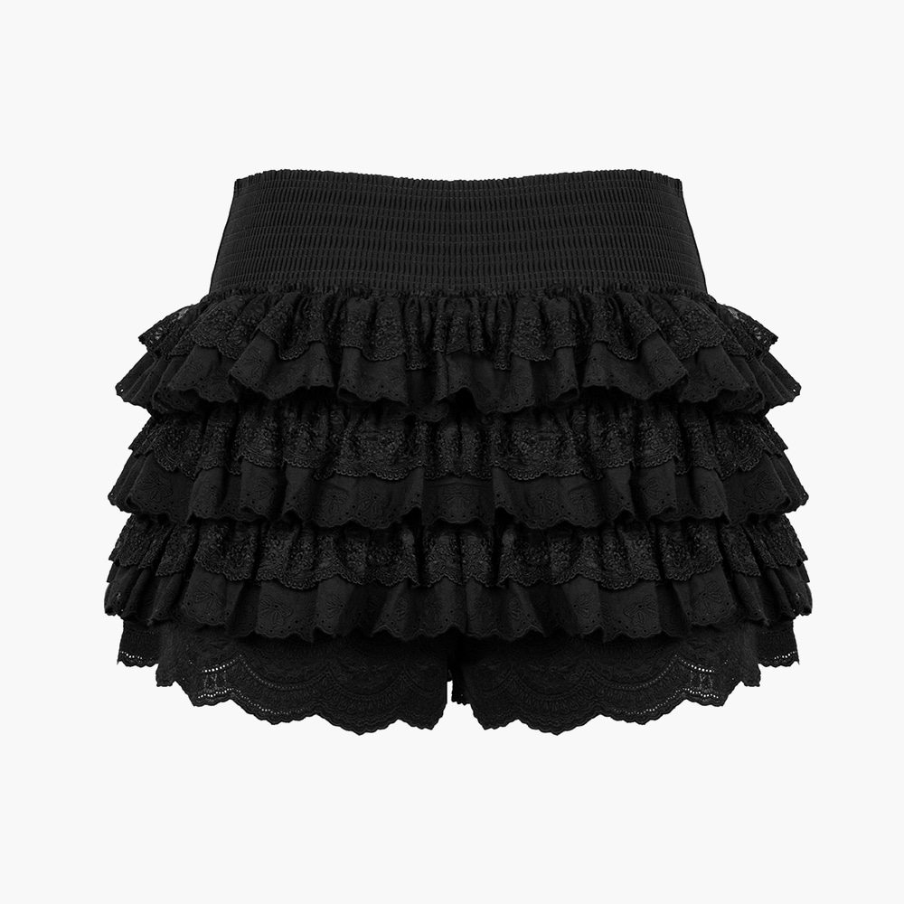 LACE TUTU PANTS SKIRT BLACK - 감도 깊은 취향 셀렉트샵 29CM