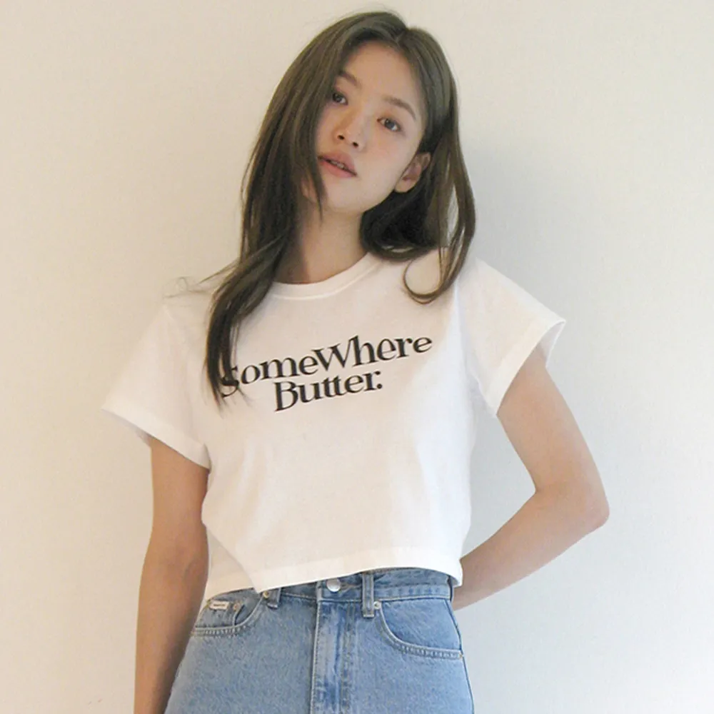 Boucle Heart Logo Top - Ivory - 감도 깊은 취향 셀렉트샵 29CM