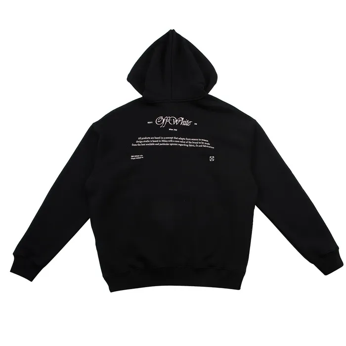 【関税込み】Off-White ブラック Script Mary Skate フーディ Buy Off-White Script Mary Skate Hoodie 'Black