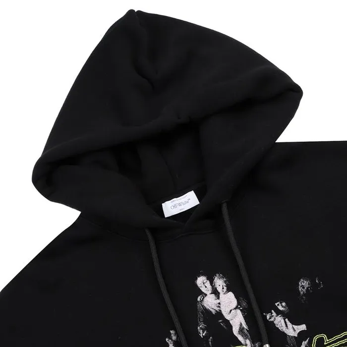 【関税込み】Off-White ブラック Script Mary Skate フーディ Off-Whiteのブラック Script Mary Skate フーディがセール中
