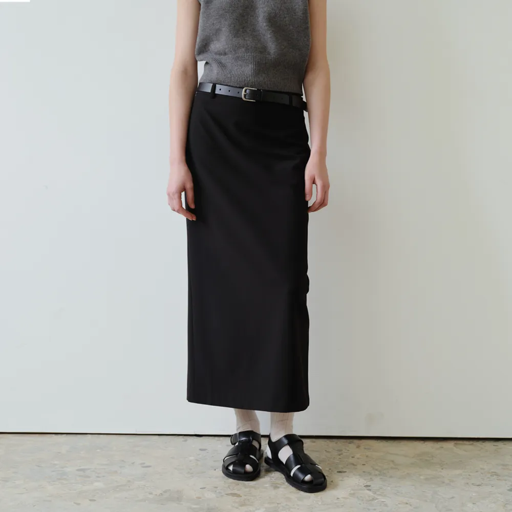 【LOULOUSEOUL】Rose Jacquard Slit Skirt (Black) Rose Jacquard Slit Skirt (Black) - 감도 깊은 취향 셀렉트샵 29CM