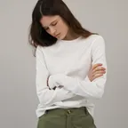 [37th_10/29 예약배송] Leau classic tee_ivory