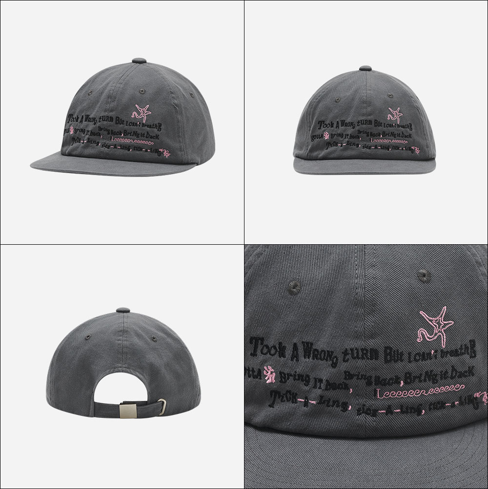 キャップ typeservice Twill Graphic Cap Charcoal NATA29CHF Twill Graphic Cap [Charcoal] - 감도 깊은 취향 셀렉트샵 29CM