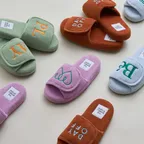 [29CM 단독] [1+1] [BWTZ] 테리 벨크로 메모리폼 실내화 층간소음 슬리퍼 #1 (여성용 남성용빅사이즈)