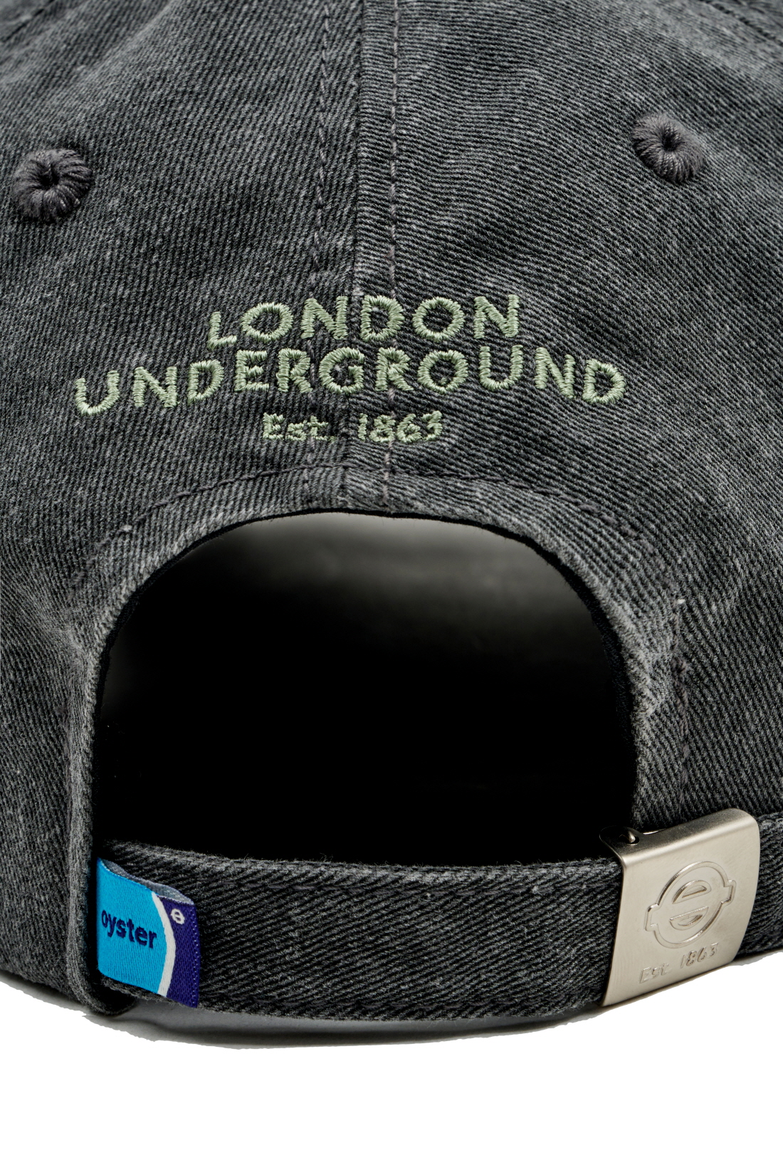キャップ LONDON UNDERGROUND Vintage Oyster Ball CapCharcoal Grey Vintage Oyster Ball Cap_Charcoal Grey - 감도 깊은 취향