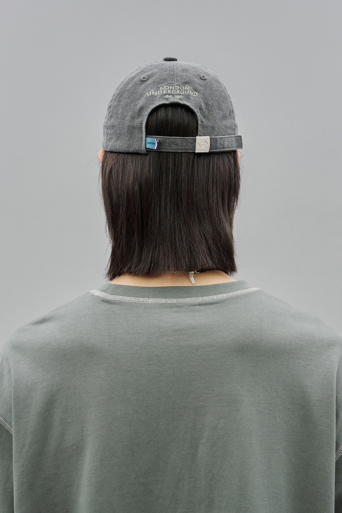 キャップ LONDON UNDERGROUND Vintage Oyster Ball CapCharcoal Grey Vintage Oyster Ball Cap_Charcoal Grey - 감도 깊은 취향