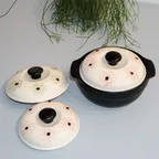 [29CM 단독] vintage flower ttukbaegi pot(2sizes,color)