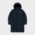 STELOL S (스테롤 S) UNI 윈드스타퍼 롱 다운 자켓_Carbon_DUW24537Z6