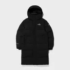STELOL S (스테롤 S) UNI 윈드스타퍼 롱 다운 자켓_Black_DUW24537Z1