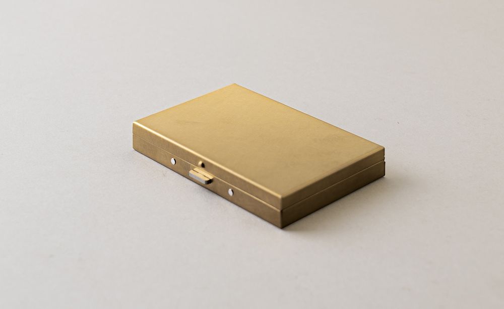 Brass Box Cardcase+ Soild