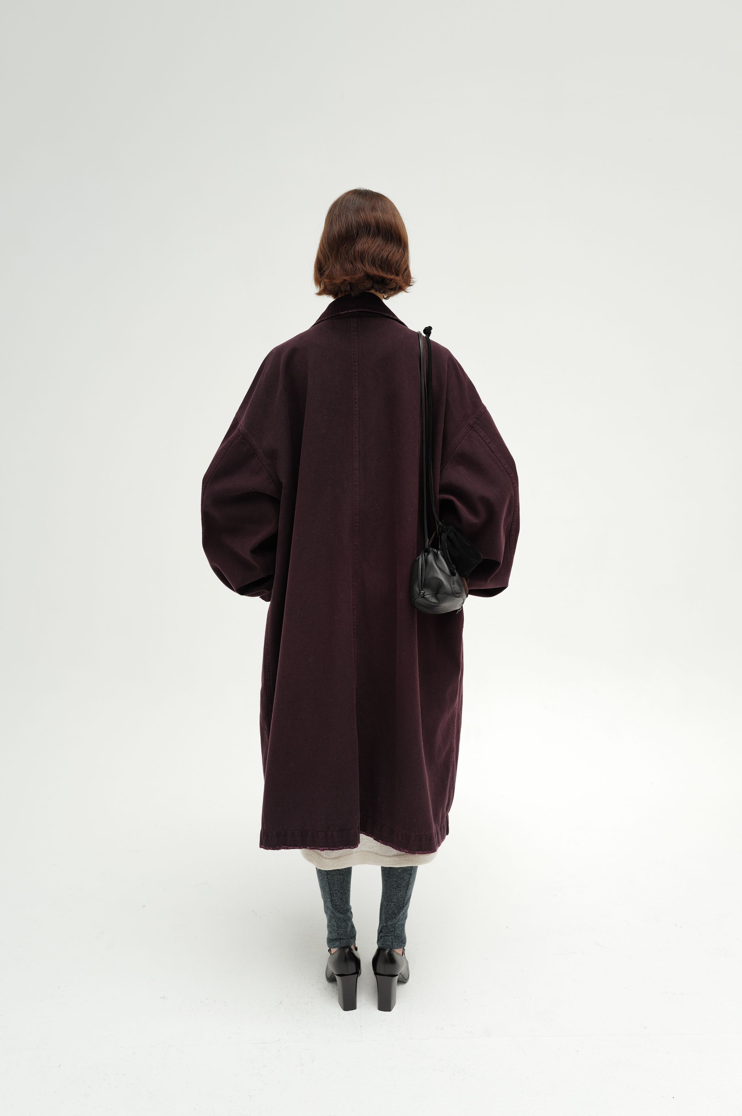[MONOHA] / ☆ 24FW Dying trench coat / wine 29cm 단독] Dying trench coat (wine) - 감도 깊은 취향 셀렉트