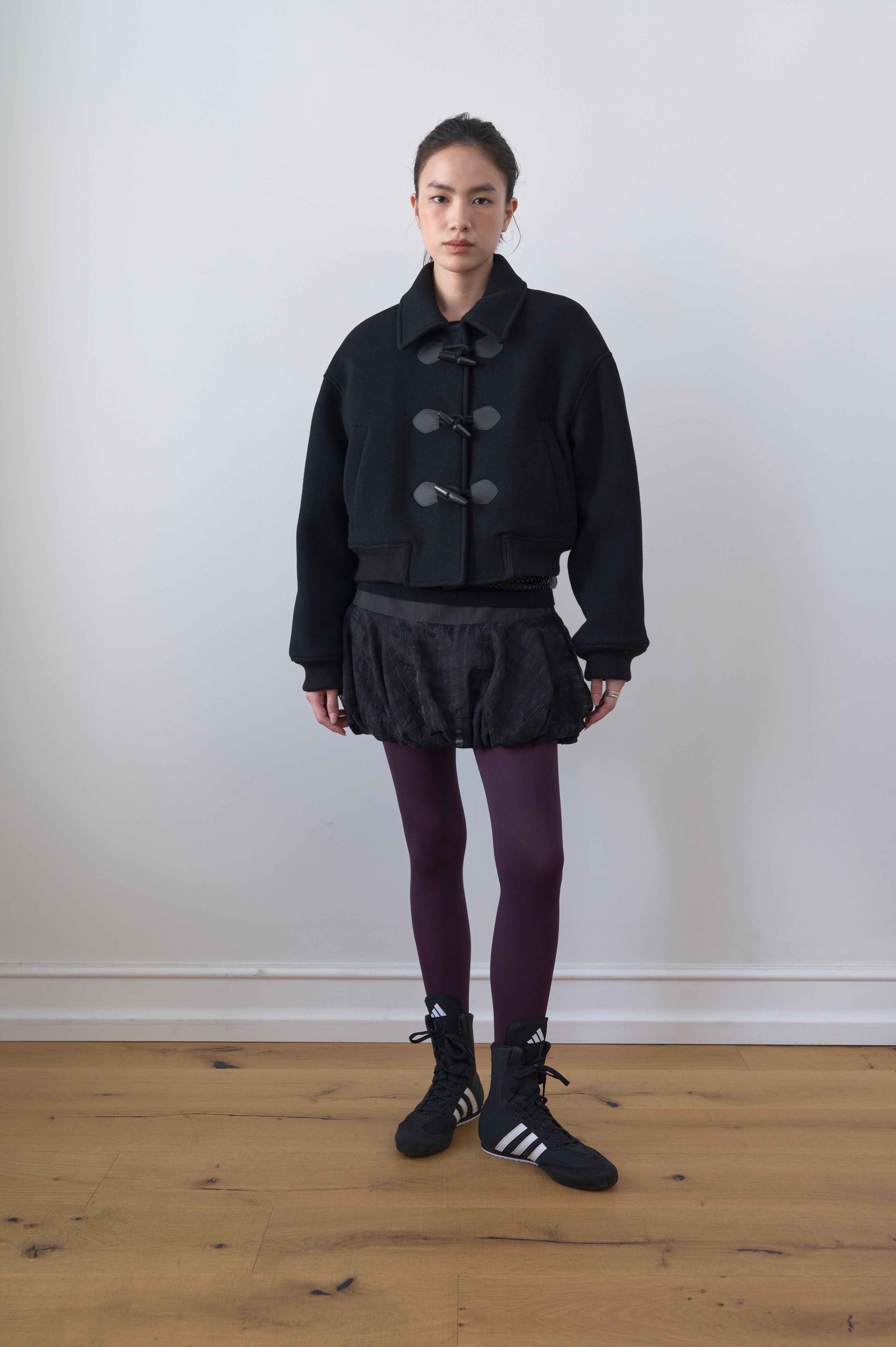 ハッピーさま専用 MINI CHECK PUMPKIN SKIRT_BLACK | ファッション通販サイト NUGU