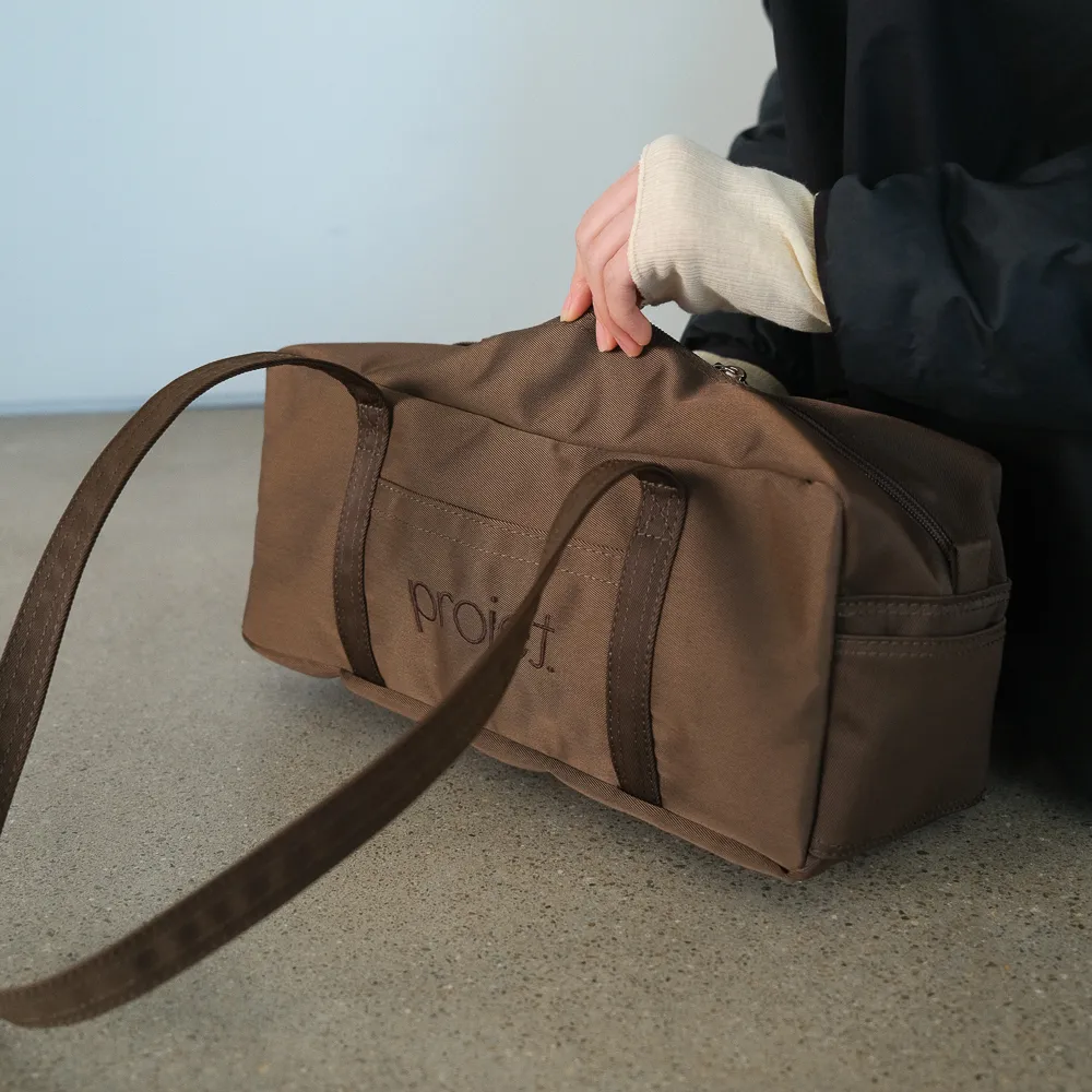 compact duffle bag 컴팩트 더플백 (brown) - 감도 깊은 취향 셀렉트샵 29CM
