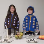 KIDS BB CROCHET CARDIGAN