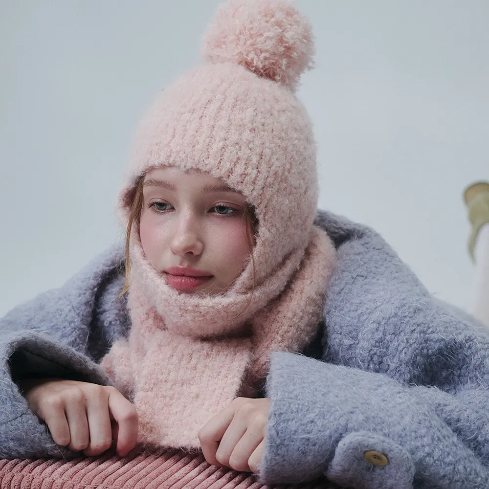 TYPESERVICE ♥ Pocket Muffler Beanie/追跡付 typeservice】24fw Pocket Muffler Beanie