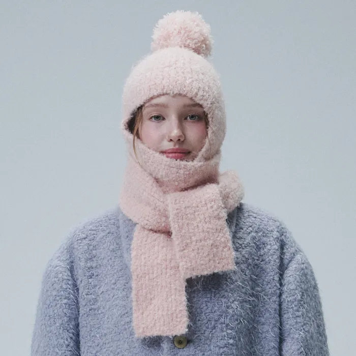 【FUNFROMFUN】BOUCLE BALACLAVA MUFFLER ★韓国人気★ 追跡付 MUSINSA公式 | FUNFROMFUN BOUCLE BALACLAVA MUFFLER, APRICOT