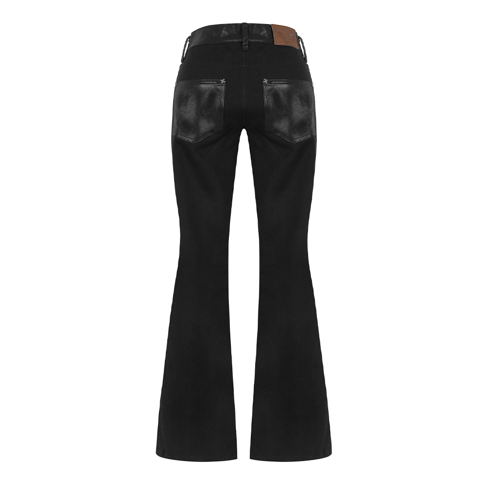 送料/関税込 ●HILLDA● Jam Stone Bootcut Pants MUSINSA公式 | HILLDA Jam Stone Bootcut Pants [Black]