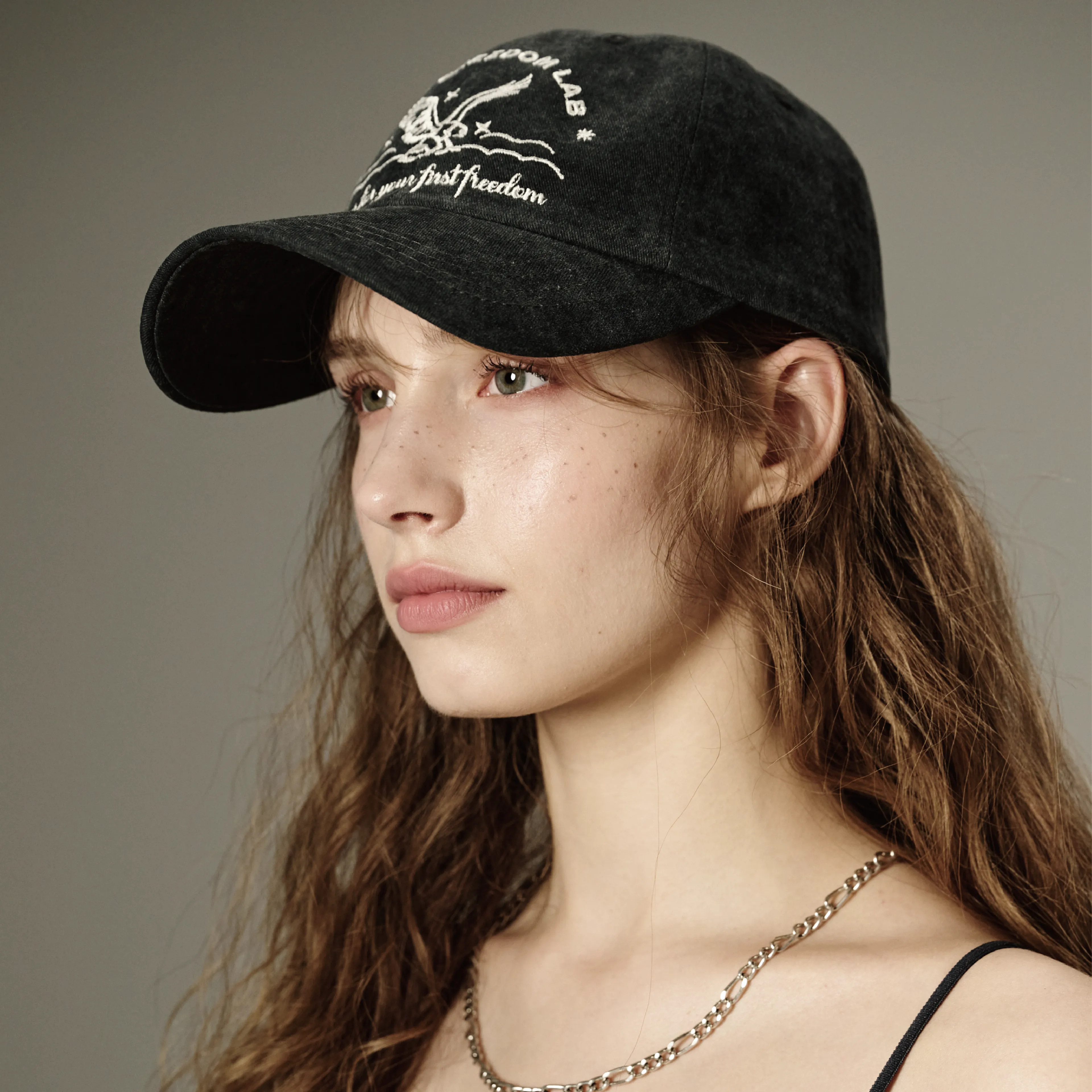 ●2000ARCHIVES●TEAMARCHIVES JACQUARD CAP キャップ 韓国人気 2000Archives] TEAMARCHIVES JACQUARD CAP (DARK DENIM) 正規品