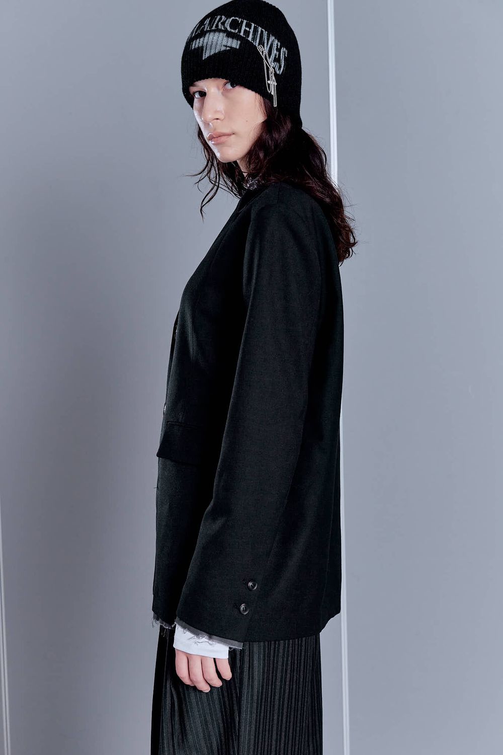2000ARCHIVES OVERSIZED RAW EDGE JACKET