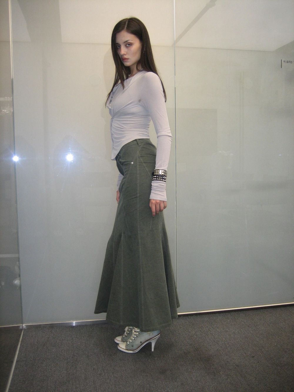 ◆2000Archives◆ MERMAID CARGO SKIRT VINTAGE KHAKI 2A24FWSK0 MERMAID CARGO SKIRT (VINTAGE KHAKI) - 2000 Archives