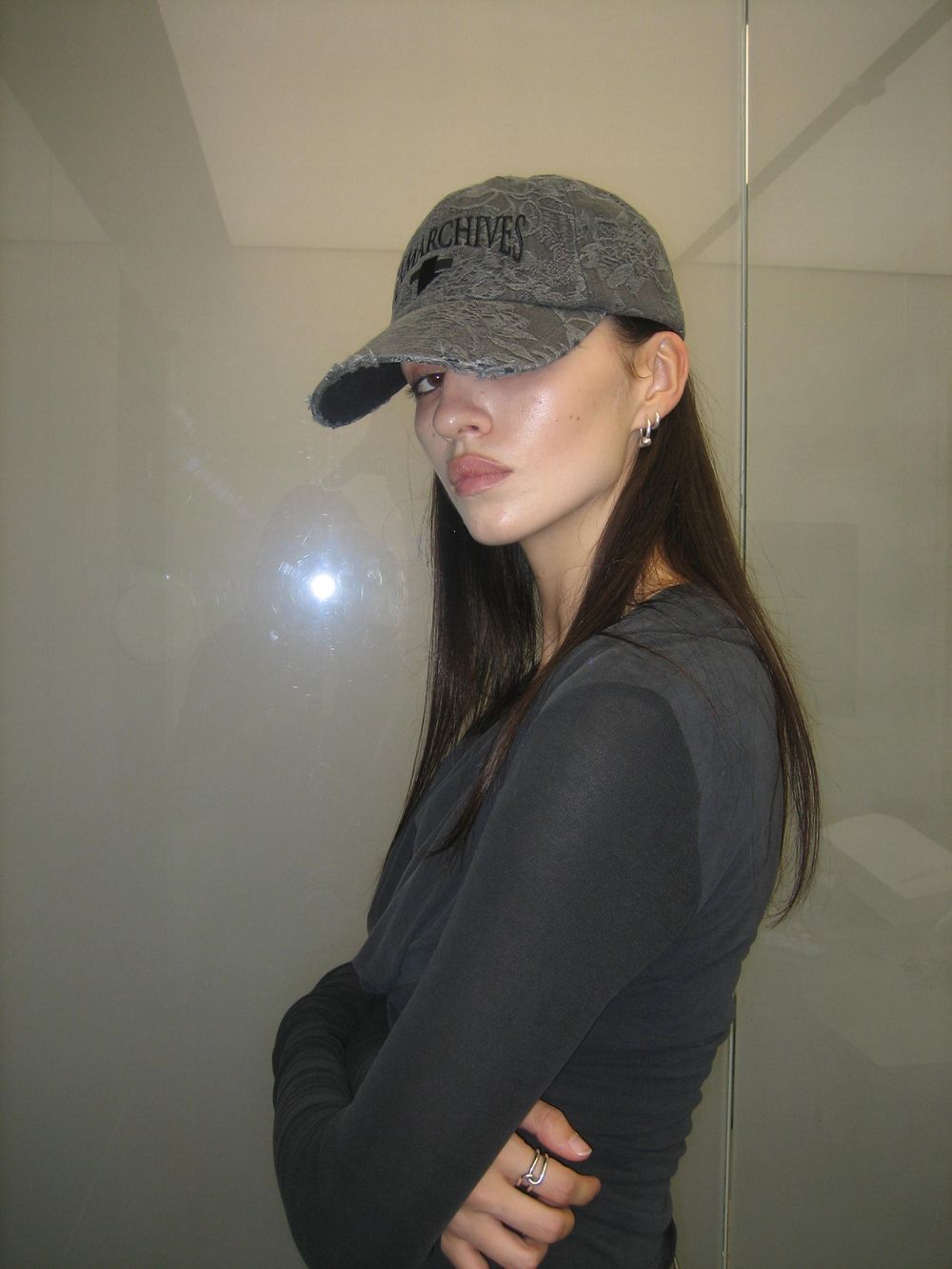 MUSINSA | 2000ARCHIVES TEAMARCHIVES JACQUARD CAP (DARK DENIM)