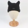 BLACK/CAT KNIT
