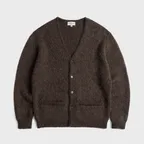 BS MOHAIR CARDIGAN (dark brown)