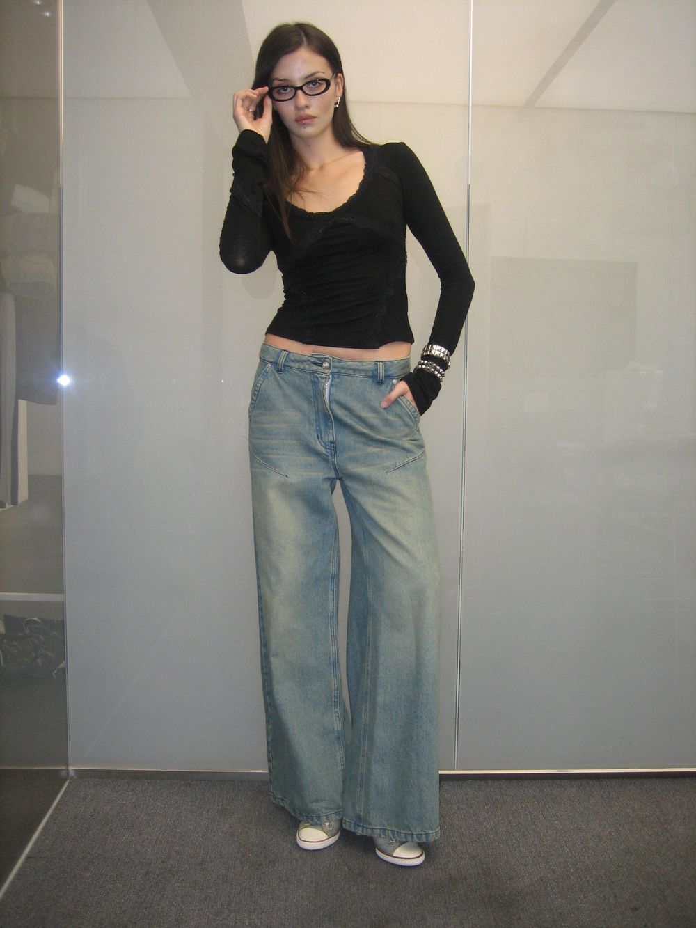 ◆2000Archives◆ MEGAN WIDE DENIM VINTAGE BLUE 2A24FWPT03BL MUSINSA | 2000ARCHIVES MEGAN WIDE DENIM (VINTAGE BLUE)