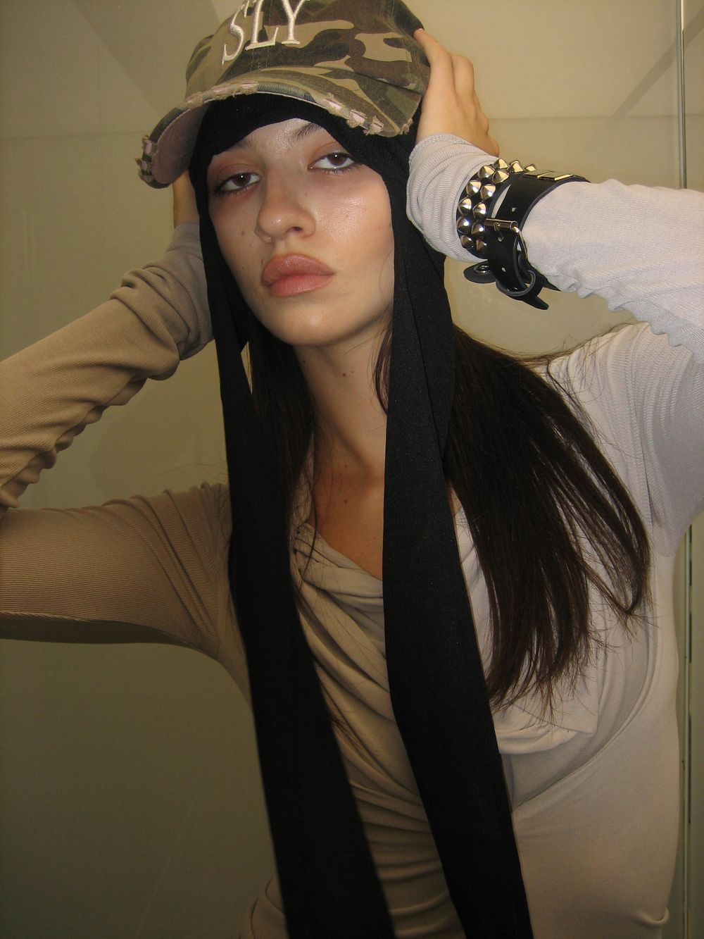キャップ 2000ARCHIVES SLY CAMO CAP 4BMM072 SLY CAMO CAP (KHAKI) - 2000 Archives
