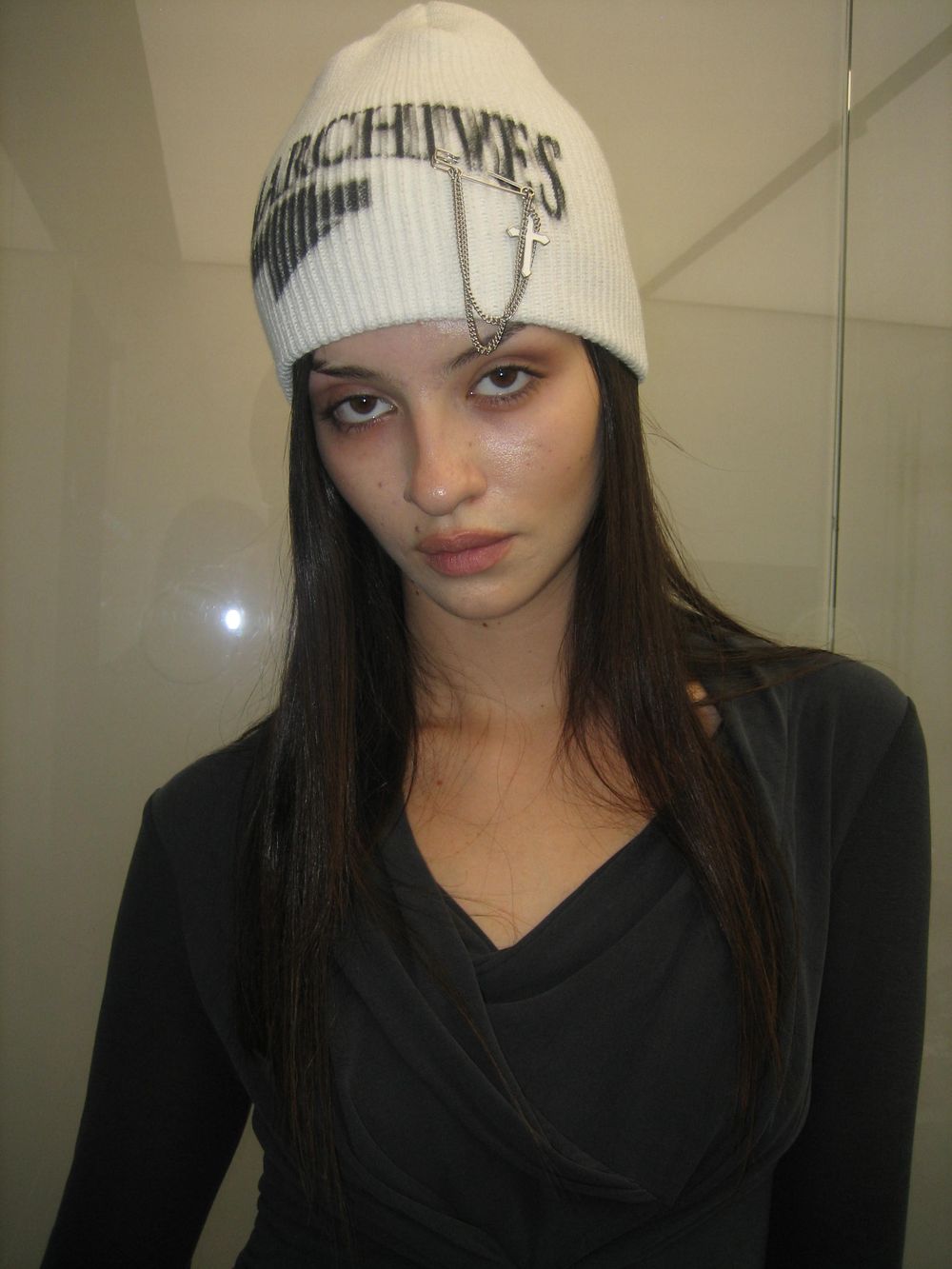 MUSINSA公式 | 2000ARCHIVES TEAMARCHIVES BEANIE (IVORY)