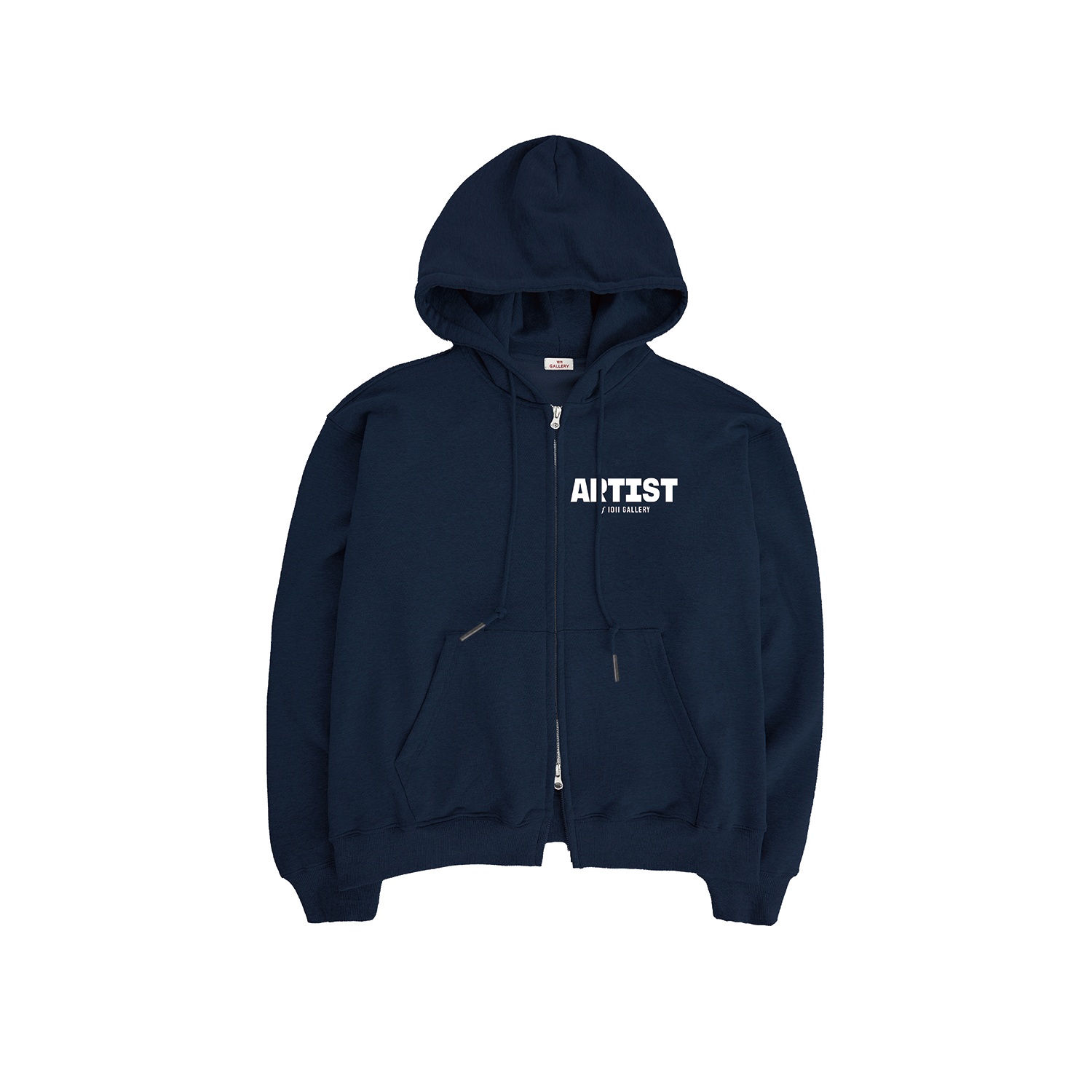 【1011 Gallery】Artist Hoodie Zip-Up 1011GALLERY】Artist Hoodie Zip-Up - Navy