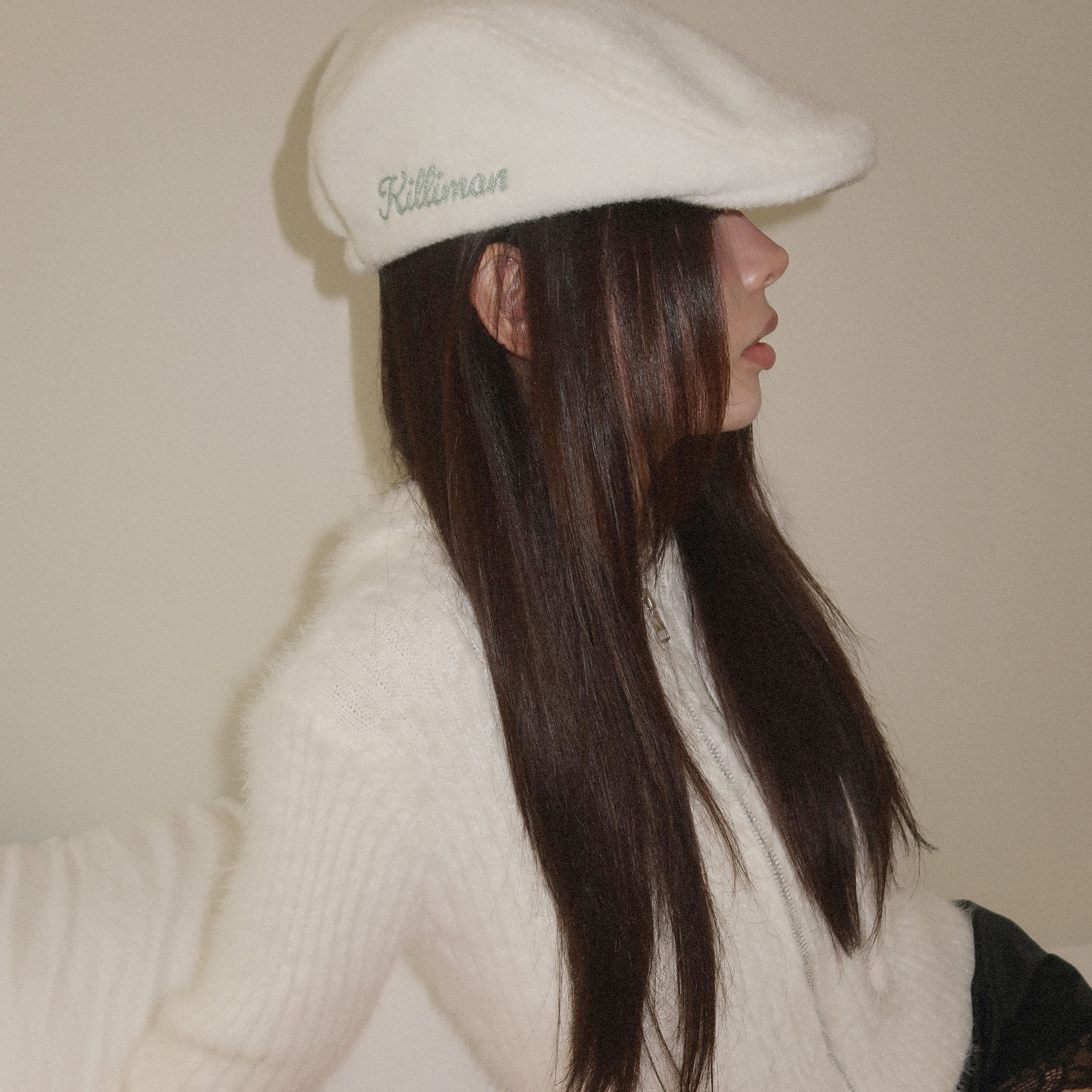 キャップ KILLIMAN [29CM Exclusive] Wool Hunting Cap Pepper Charcoal 29CM 단독] Wool Hunting Cap - Pepper Charcoal - 감도 깊은