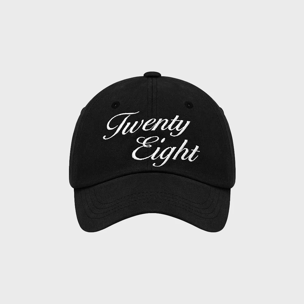 Twenty Eight Dopamine cap [Black] - 감도 깊은 취향 셀렉트샵 29CM