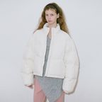 Puffer Jacket (Ivory)